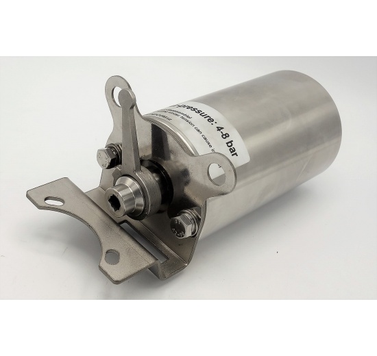 pneumatický pohon jednočinný s dalšími montážními prvky