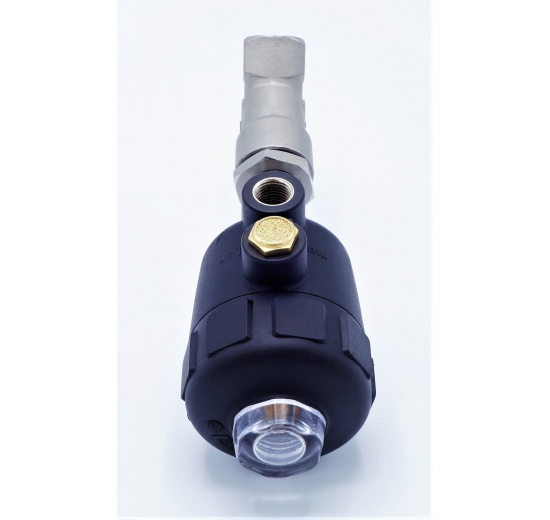 pneumatický sedlový ventil G-závit 1/2" DN15