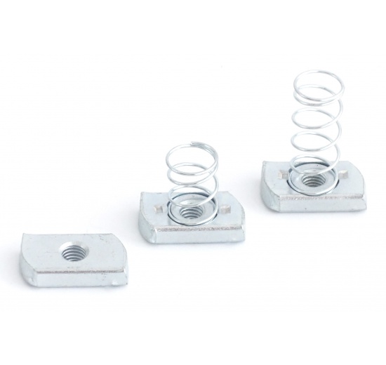 Posuvné matice s pružinou M8