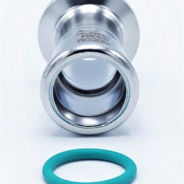 přechodka lisovací clamp s těsněním (O kroužek) FKM