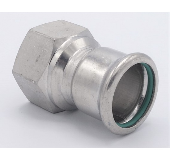 Přechodka lisovací/závit vnitřní 28 mm_1"