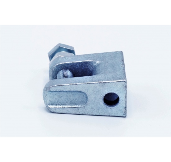 příchytka na nosníky pro upevnění závitových tyčí M8 na ocelové profily