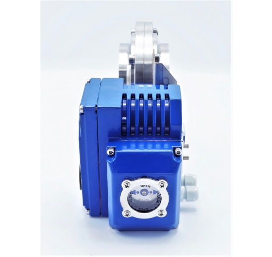 přímá nerezová klapka s elektromotorem pro potravinářský, mlékárenský průmysl