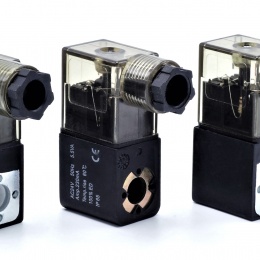 příslušenství pro elektromagnetické rozvaděče (pilotní ventily)