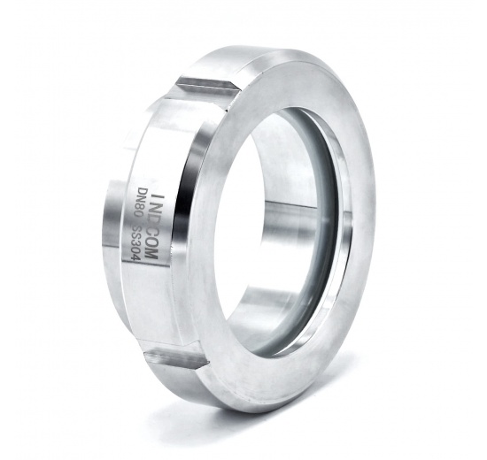 Průhledítko maticové, navařovací DN80