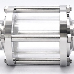 Průhledítko potrubní, clamp DN50, krátké