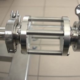 Průhledítko potrubní CLAMP, krátké