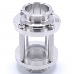 Průhledítko potrubní CLAMP, krátké