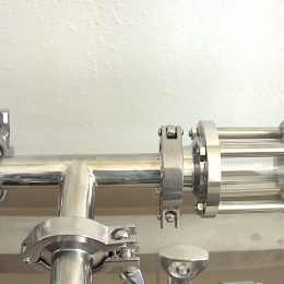 Průhledítko potrubní CLAMP Spojení CLAMP DIN 32676 Potrubní armatury a díly