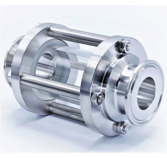 Průhledítko potrubní CLAMP Spojení CLAMP DIN 32676 Potrubní armatury a díly