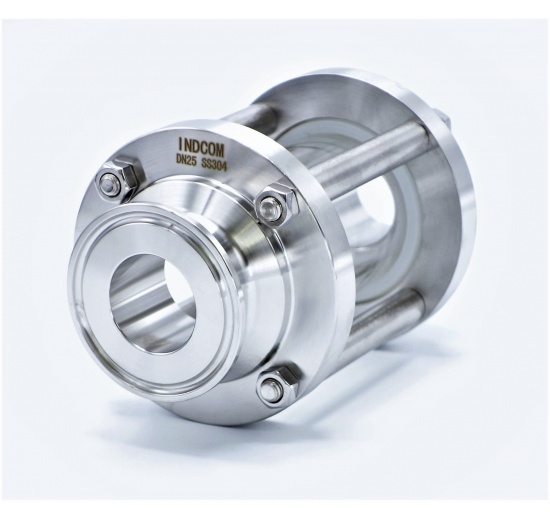 Průhledítko potrubní CLAMP Spojení CLAMP DIN 32676 Potrubní armatury a díly