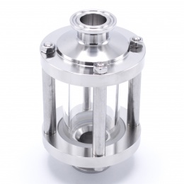 Průhledítko potrubní DN20, CLAMP DIN 32676