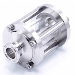 Průhledítko potrubní DN20, CLAMP DIN 32676