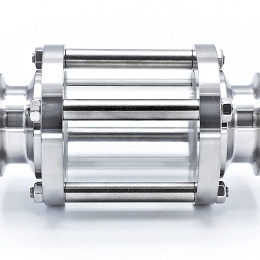 Průhledítko potrubní DN25, CLAMP DIN 32676