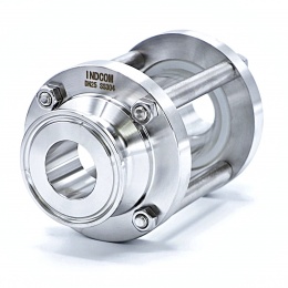 Průhledítko potrubní DN25, CLAMP DIN 32676