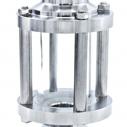 Průhledítko potrubní DN25, CLAMP DIN 32676