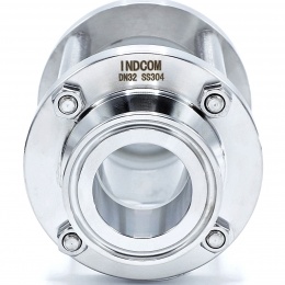 Průhledítko potrubní DN32, CLAMP připojení dle DIN 32676