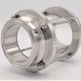 Průhledítko potrubní DN80, CLAMP připojení dle DIN 32676