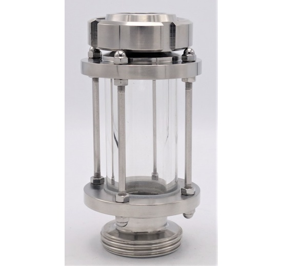 Průhledítko potrubní, matice-závitové hrdlo K/M-G | DN40