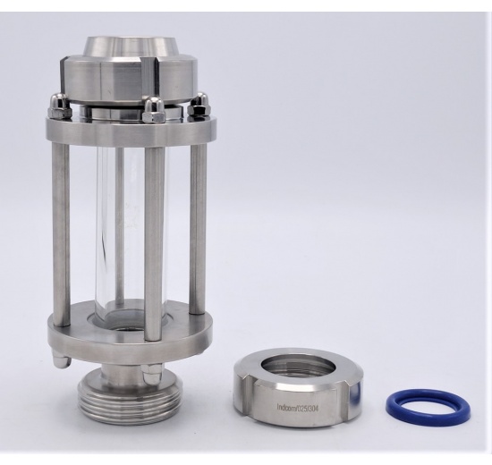 Průhledítko potrubní, matice-závitové hrdlo  K/M-G