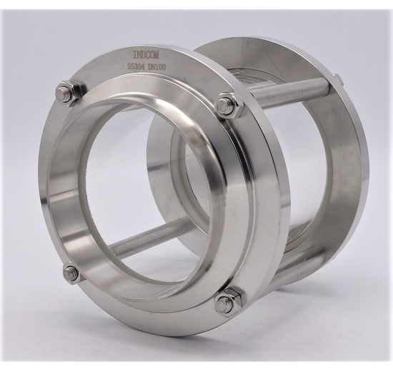 Průhledítko potrubní, navařovací DN100