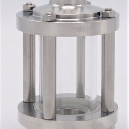 Průhledítko potrubní, navařovací S-S, typ B