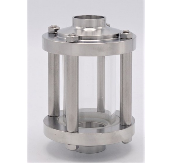 Průhledítko potrubní, navařovací S-S, typ B