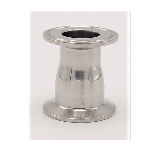 Redukce centrická, clamp  DN32/25