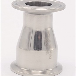 Redukce centrická, clamp DN40/25