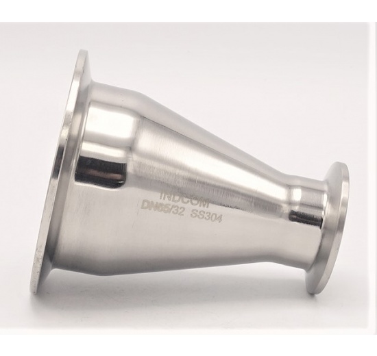 Redukce centrická, clamp DN65/32