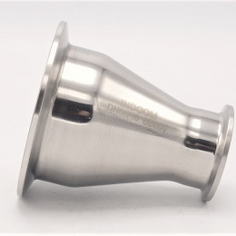 Redukce centrická, clamp  DN65/40