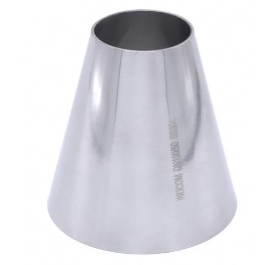 redukce centrická navařovací DN100_50 Indcom nerezové komponenty