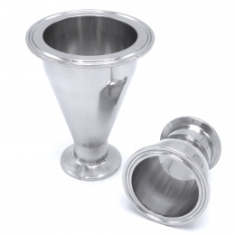 Redukce centrické CLAMP Potrubní spoje 	Potravinářské armatury