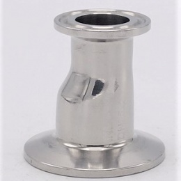 Redukce excentrická, clamp  DN25/20