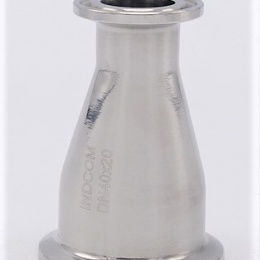 Redukce excentrická, clamp DN40/20