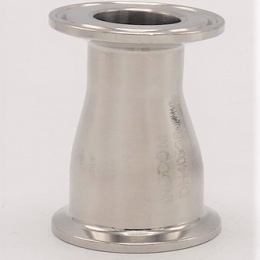 Redukce excentrická, clamp  DN40/25