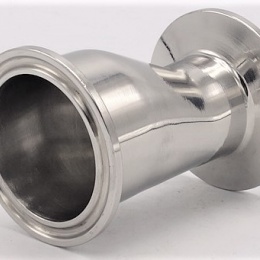 Redukce excentrická, clamp  DN40/25