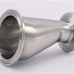 Redukce excentrická, clamp  DN50/25