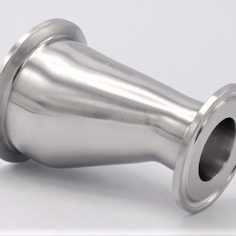 Redukce excentrická, clamp  DN50/25