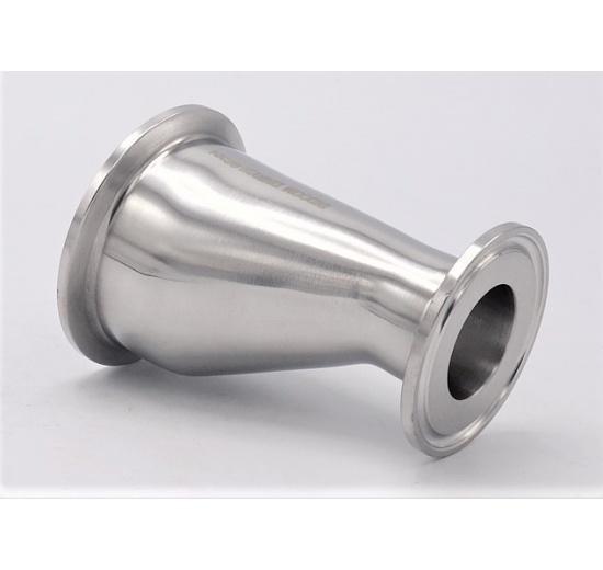 Redukce excentrická, clamp  DN50/25