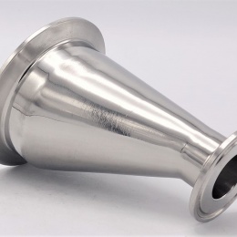 Redukce excentrická, clamp  DN65/25