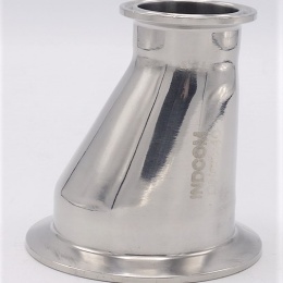 Redukce excentrická, clamp  DN65/40