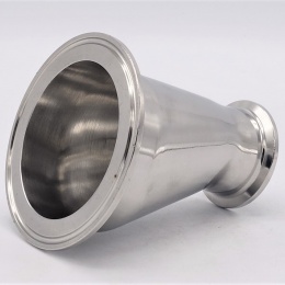 Redukce excentrická, clamp  DN65/40