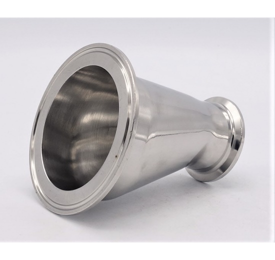 Redukce excentrická, clamp  DN65/40