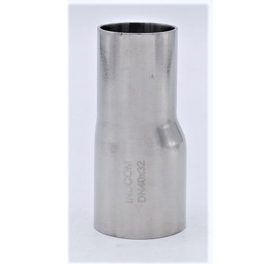 Redukce excentrická, navařovací, dlouhá DN 40/32