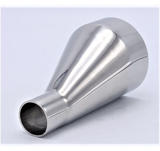 Redukce excentrická, navařovací, dlouhá DN 65/25