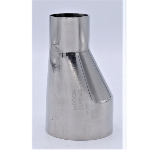 Redukce excentrická, navařovací, dlouhá DN 65/40