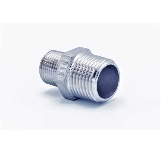 redukce závitová (redukovaný nipl), typ 341, VNĚ/VNĚ | 1/2" x 3/8"