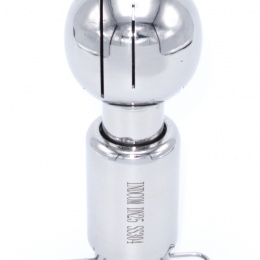 Rotační mycí hlavice, navařovací, na závlačku