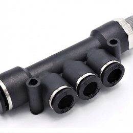 Rozdělovací kus redukovaný se závitem